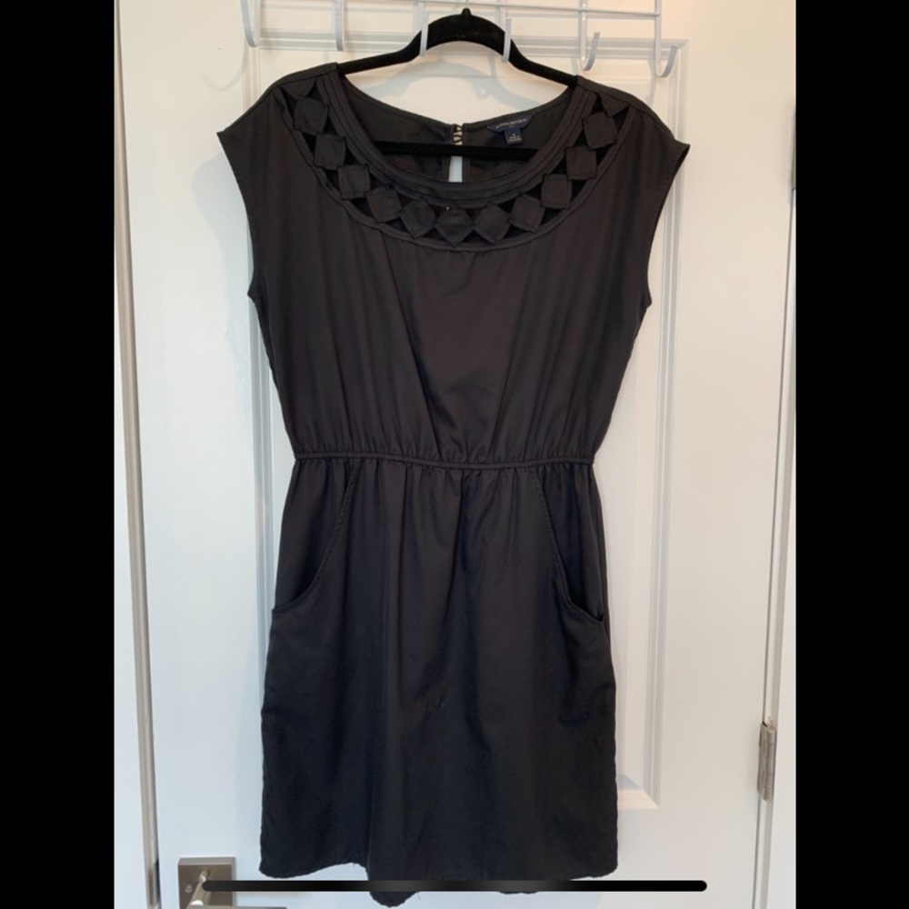 Banana Republic Size 8 black dress.